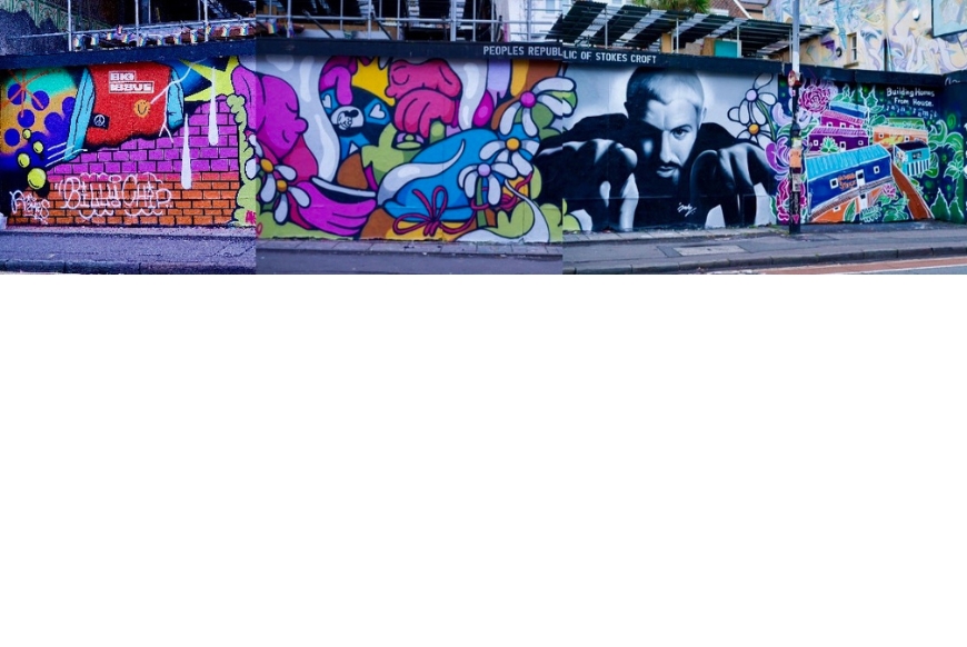 Billy Chip x Big Issue full mural 